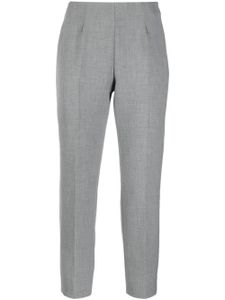 Peserico pantalon court à coupe slim - Gris