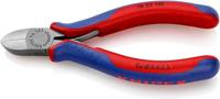 Knipex Zijsnijtang voor elektromechanica zwart geatramenteerd, met meer-componentengrepen 125 mm 76 22 125