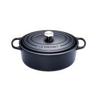 LE CREUSET - Signature - Braadpan ovaal 29cm 4,70l Mat Zwart - thumbnail