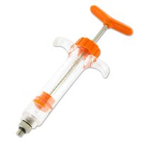 Nylon spuit schroef / Luer-Lock aansluiting 10ml - thumbnail