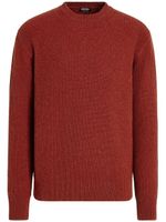 Zegna pull Oasi en cachemire - Rouge