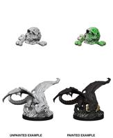 Dungeons And Dragons: Nolzur's Marvelous Miniatures -&Nbsp;Black Dragon Wyrmling - thumbnail