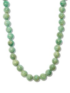 JIA JIA collier en or 14ct à perles d'amazonite