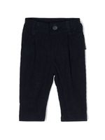 TRUSSARDI JUNIOR pantalon en velours côtelé - Bleu