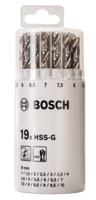 Bosch Accessories 2607018361 HSS Metaal-spiraalboorset 19-delig Geslepen DIN 338 Cilinderschacht 1 set(s) - thumbnail