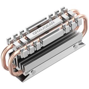 GRAUGEAR G-M2HS06 koelsysteem voor computers M.2 NVMe SSD Koelplaat/radiatoren Aluminium, Koper