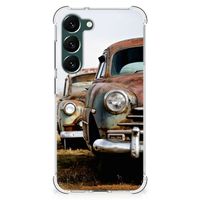 Samsung Galaxy S23 Plus Anti-shock Hoesje met foto Vintage Auto