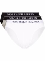 Polo Ralph Lauren lot de 3 slips à ceinture à logo - Noir