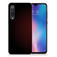 Xiaomi Mi 9 SE TPU bumper Geruit Rood