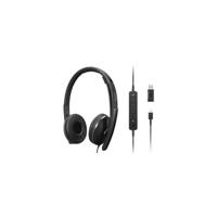 Lenovo 4XD1M39029 headphones/headset Wired Head-band USB Type-C Black