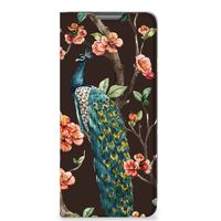 Xiaomi 12 Pro Hoesje maken Pauw met Bloemen