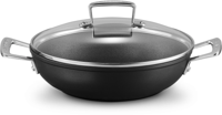 Le Creuset Hapjespan met deksel - Les Forgées TNS - ø 24 cm / 2.3 liter - standaard anti-aanbaklaag - thumbnail