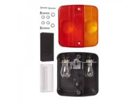 Pro+ Achterlicht Aanhangwagen / Caravan - 4 Functies - 98 x 104 mm. - Inclusief Gloeilampjes