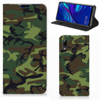 Huawei P Smart (2019) Hoesje met Magneet Army Dark - thumbnail