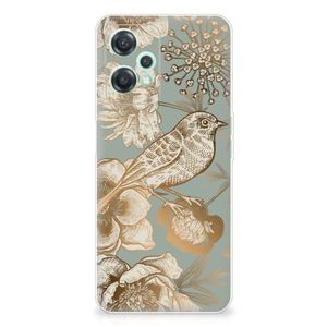 TPU Case voor OnePlus Nord CE 2 Lite Vintage Bird Flowers