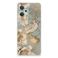 TPU Case voor OnePlus Nord CE 2 Lite Vintage Bird Flowers - thumbnail