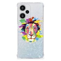 Xiaomi Poco F5 Stevig Bumper Hoesje Lion Color