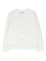 Bonpoint cardigan à col v - Blanc