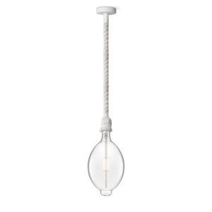 Home sweet home hanglamp Leonardo wit Oval - helder