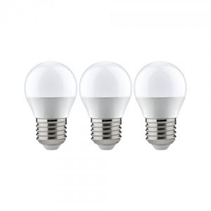 Paulmann 28579 LED-lamp Energielabel F (A - G) E27 5.5 W Warmwit (Ø x h) 45 mm x 82 mm 3 stuk(s)