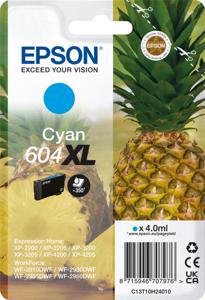 Epson inktcartridge 604 XL, 350 pagina&apos;s, OEM C13T10H24010, cyaan