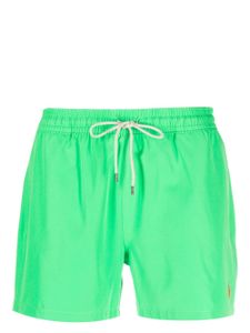 Polo Ralph Lauren logo-embroidered swim shorts - Vert