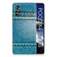 Xiaomi Poco X4 Pro 5G Silicone Back Cover Jeans