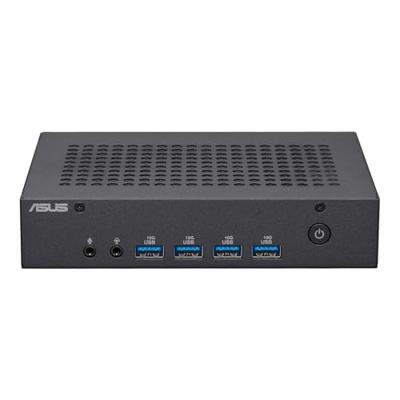 ASUS ExpertCenter PN43-SN100AD Mini Desktop PC (Intel N100 processor, geïntegreerde Intel UHD graphics, 4GB DDR4 geheugen, 128GB M2. NVMe PCIe 4.0 SSD, WiFi 6E, Bluetooth 5.2, Windows 11 Pro, passieve