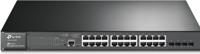 TP-LINK T2600G-28MPS netwerk-switch Managed L2 Zwart Power over Ethernet (PoE)