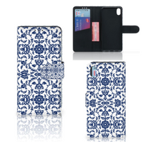 Xiaomi Redmi 7A Hoesje Flower Blue - thumbnail