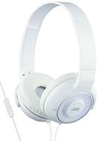 JVC HA-SR225-W-E on-ear lichte hoofdtelefoon met afstandsbediening/microfoon wit