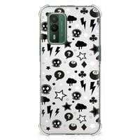 Extreme Case Nokia XR21 Silver Punk