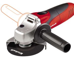 Einhell TC-AG 125 haakse slijper 12,5 cm 11000 RPM 850 W 2,1 kg