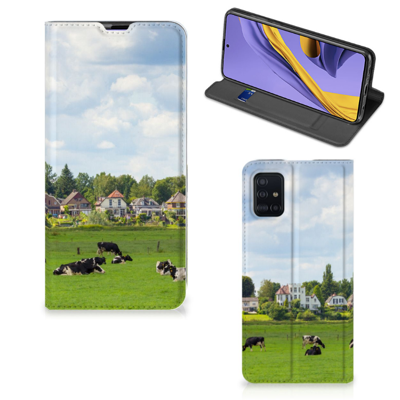 Samsung Galaxy A51 Hoesje maken Koeien Samsung Galaxy A51 Hoesje maken Koeien