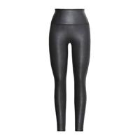 SPANX corrigerende legging Faux Leather Pebble antraciet