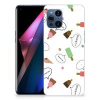 OPPO Find X3 | X3 Pro Siliconen Case IJsjes