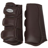 Pagony Dressage Boots achter donkerbruin maat:cob - thumbnail