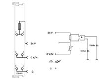 WAGO PLC-potentiaalvoeding 750-601 1 stuk(s) - thumbnail