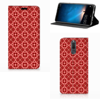 Huawei Mate 10 Lite Hoesje met Magneet Batik Rood