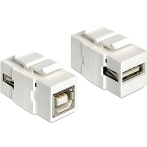 Keystone Module USB 2.0 A naar USB 2.0 B aansluiting Keystone module