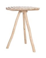 J-Line Ronde Bartafel 'Margareta' kleur Naturel, Ø90cm