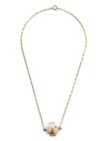 CHANEL Pre-Owned collier à perle pendante (1990-1999) - Or