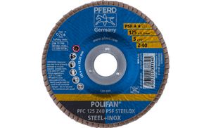 PFERD 67764125 Z Psf Steelox Lamellenschijf Diameter 125 mm Boordiameter 22.23 mm 10 stuk(s)