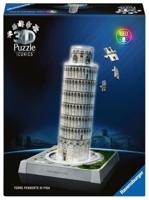 3D Puzzle Iconics: Schiefer Turm von Pisa - mit Licht: Eine wahre Ikone im 3D Puzzle Modellformat