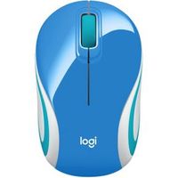 Logitech M187 Mini Blauw Draadloze Muis