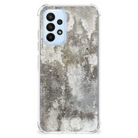 Samsung Galaxy A23 Anti-Shock Hoesje Beton Print - thumbnail