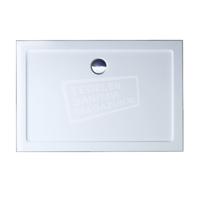 Gradara Rocca 120x80x4 cm Douchebak Rechthoek Wit