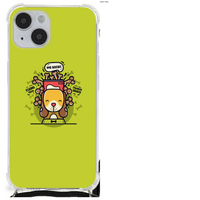 iPhone 14 Plus Stevig Bumper Hoesje Doggy Biscuit