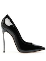 Casadei escarpins Blade Tiffany 115 mm en cuir verni - Noir