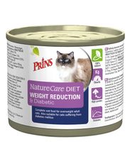 Prins NatureCare Diet Weight Reduction & Diabetic kattenvoer 200 gram - thumbnail